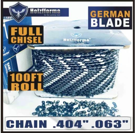 Holzfforma® 100FT Roll .404” .063 Full Chisel Saw Chain Wagners gallery