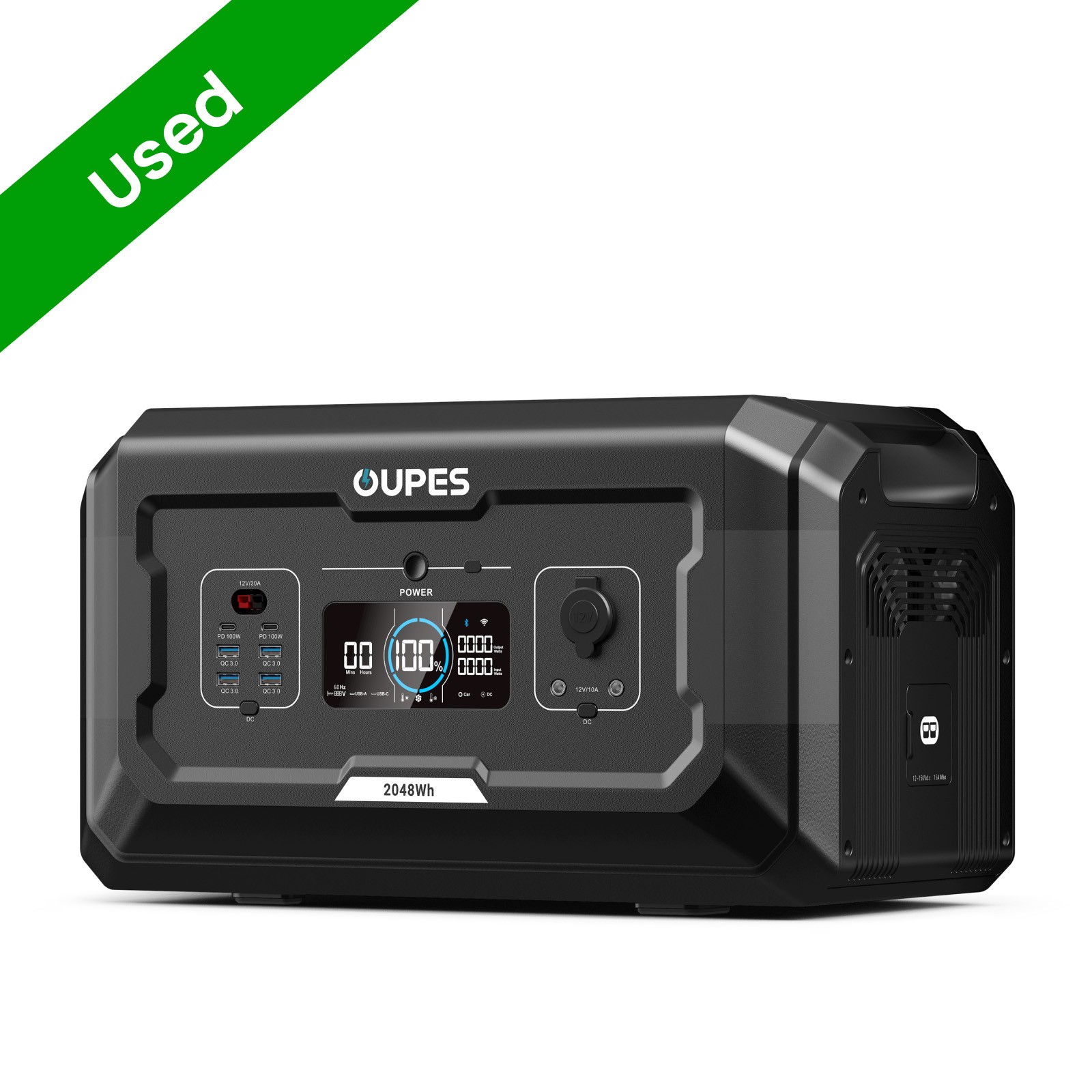 OUPES B2 Extra 2048Wh Battery for Power Station Mega 1/2/3 Solar Generator gallery