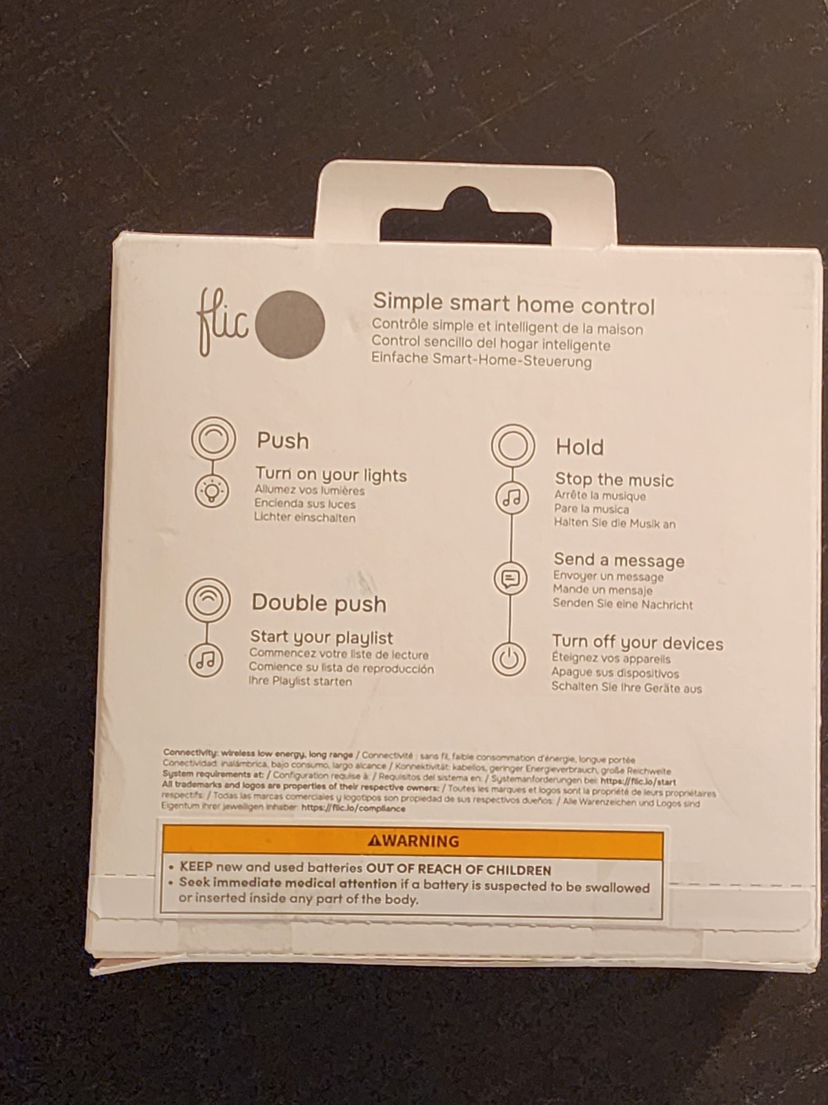 Flic Smart Button 3-Pack + New Batteries for Alexa, Matter, Homekit, SmartThings gallery