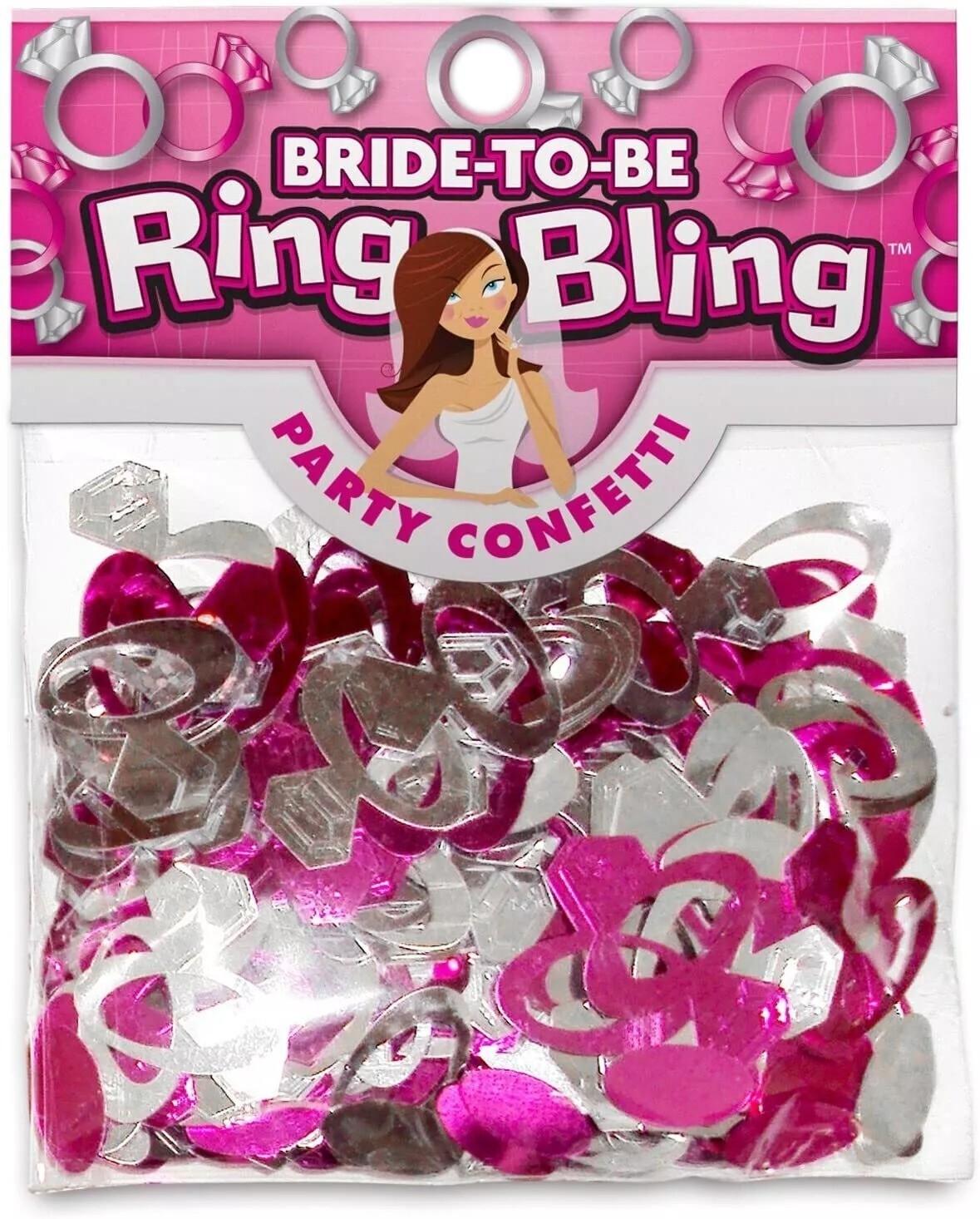 Bride To Be Ring Bling Confetti Bachelorette Party Favors 20 Grams gallery