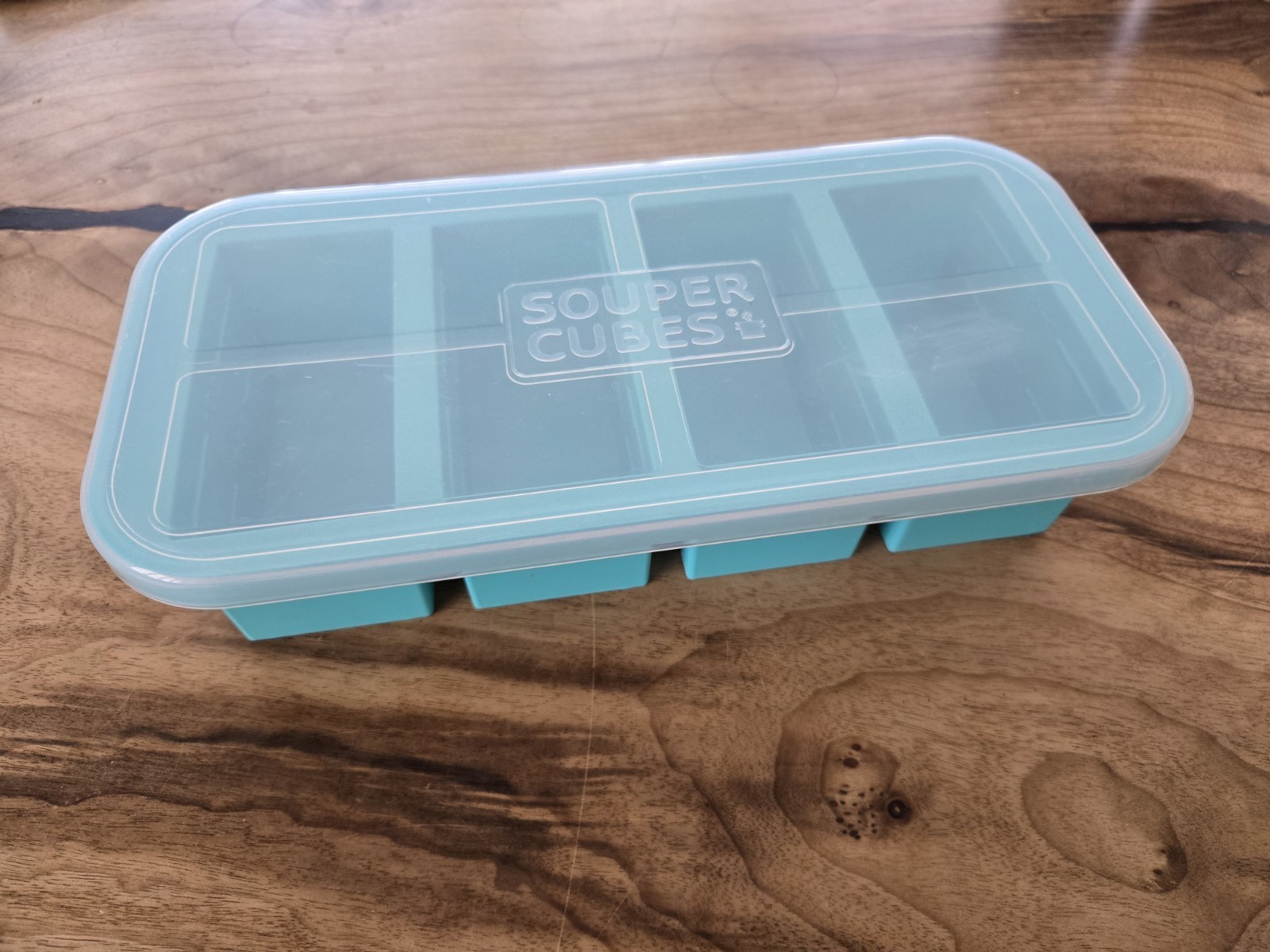 Souper Cubes 1 Cup Freezing Tray Freezer Storage 4 Servings With Lid NWOT gallery