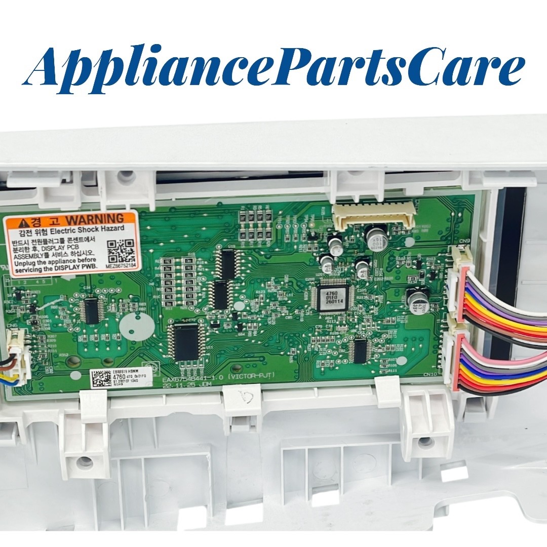 LG Washer Control Panel Assembly AGL30019512, AGL30120712, EBR85194760 gallery
