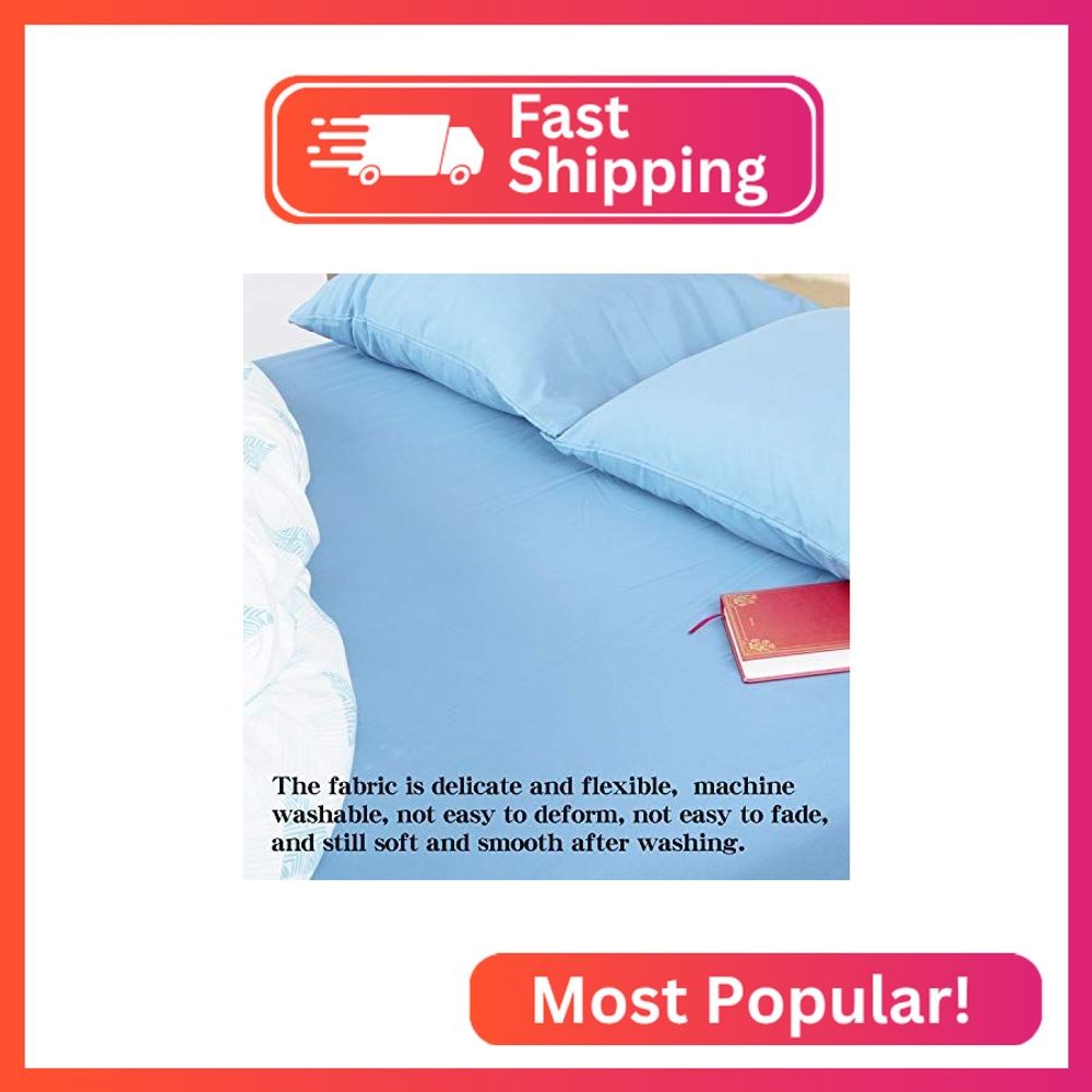 Bedding Queen Fitted Sheet, Bottom Sheet with Deep Pocket - Soft Microfiber - Sh gallery