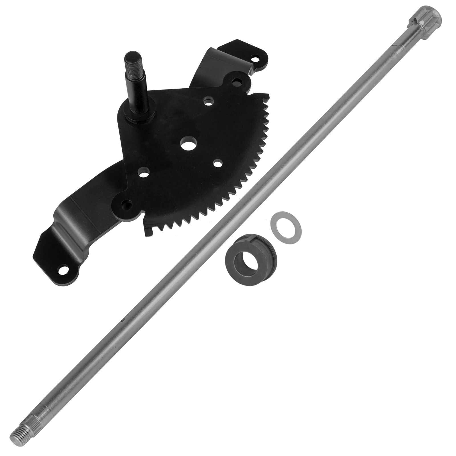 Steering Shaft & Gear w/ Bushing & Washer for John Deere X300 X304 X320 X324 gallery