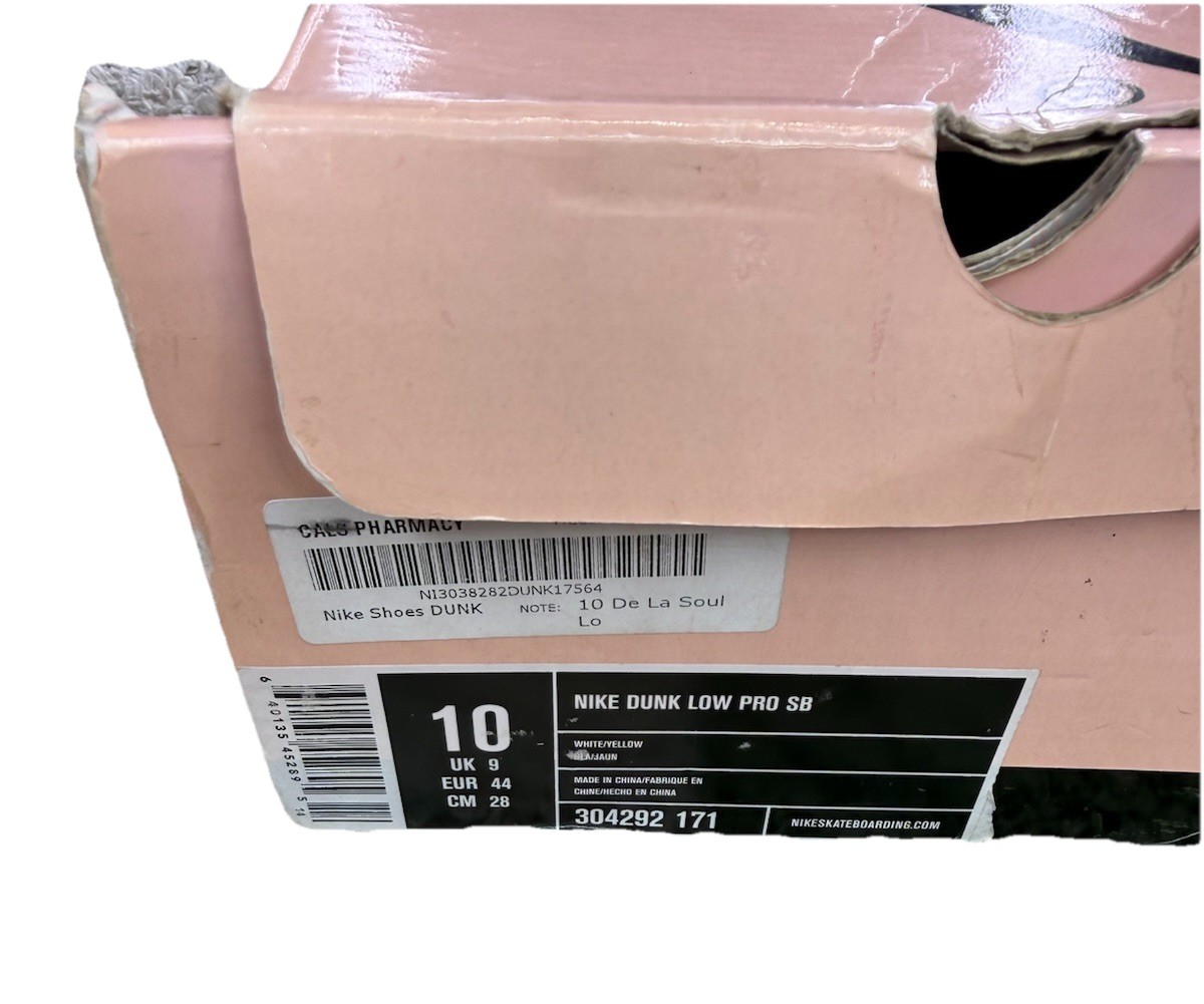 OG Nike Dunk Low Pro SB Shoe Box ONLY Pink/Black Logo 304292 171 Pink Era gallery