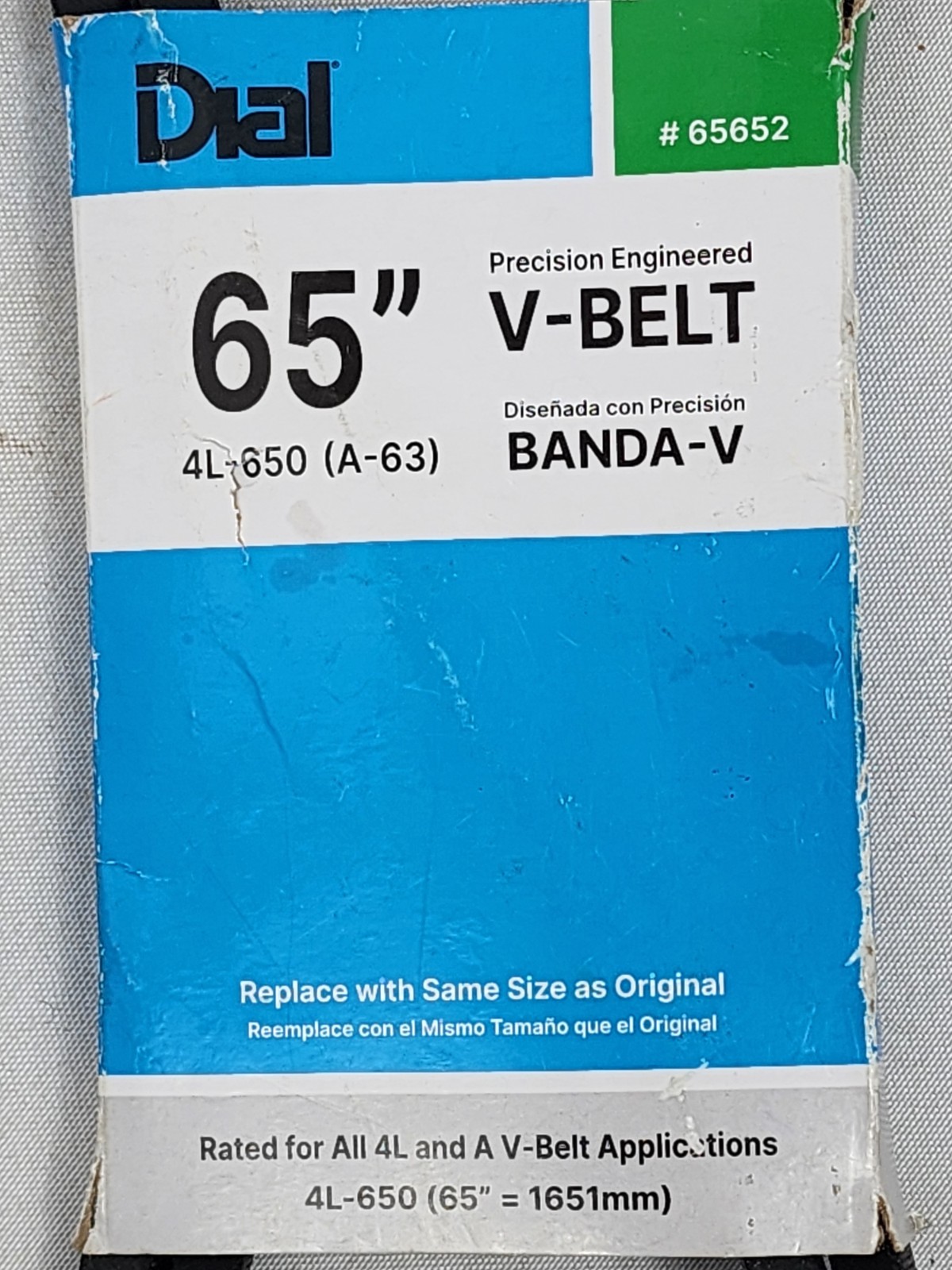 65 In. Evaporative Cooler V-Belt gallery