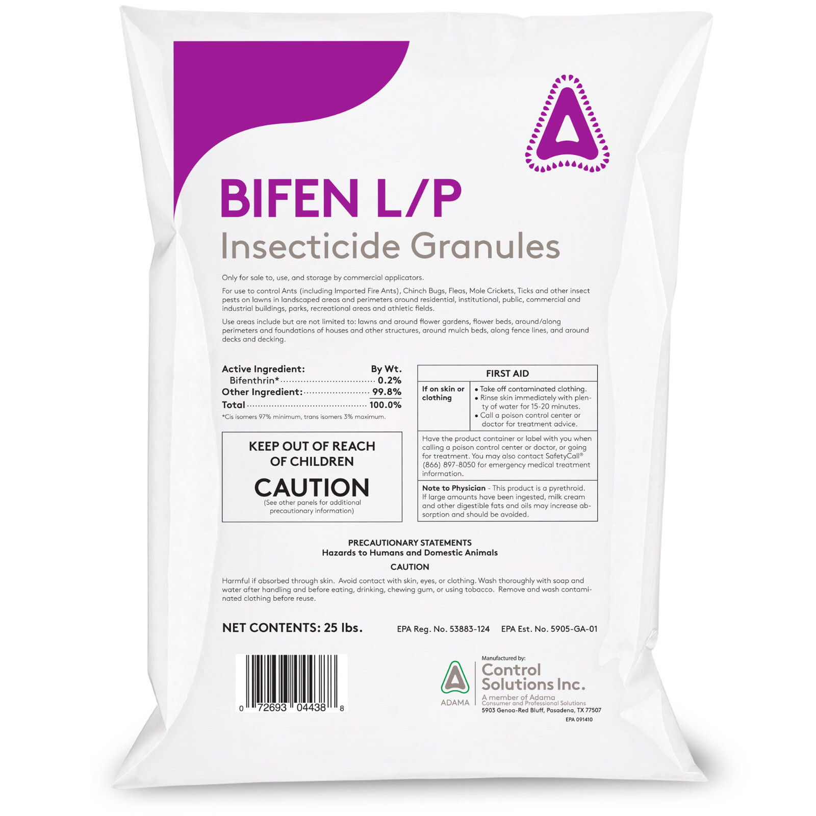 Bifenthrin LP Granules 25lb Yard Insect Control Granules NOT FOR SALE TO: CT,NY gallery