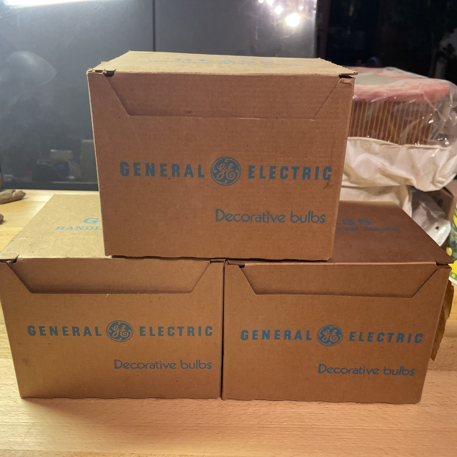 Vintage General Electric Decorative Bulbs 25 40 & 60 Watts 3 Boxes gallery