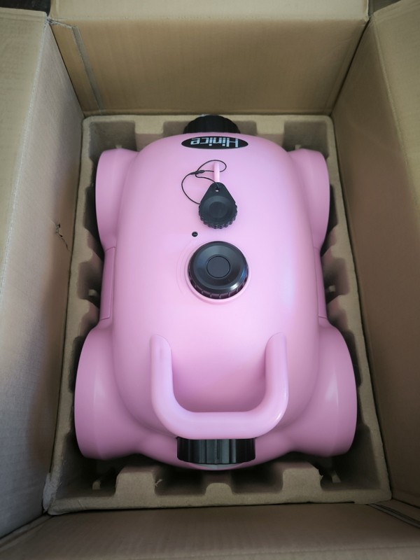 Cordless Robotic Pool Cleaner,Automatic Pool Vacuum Robot up to 2153 sq ft Pink gallery