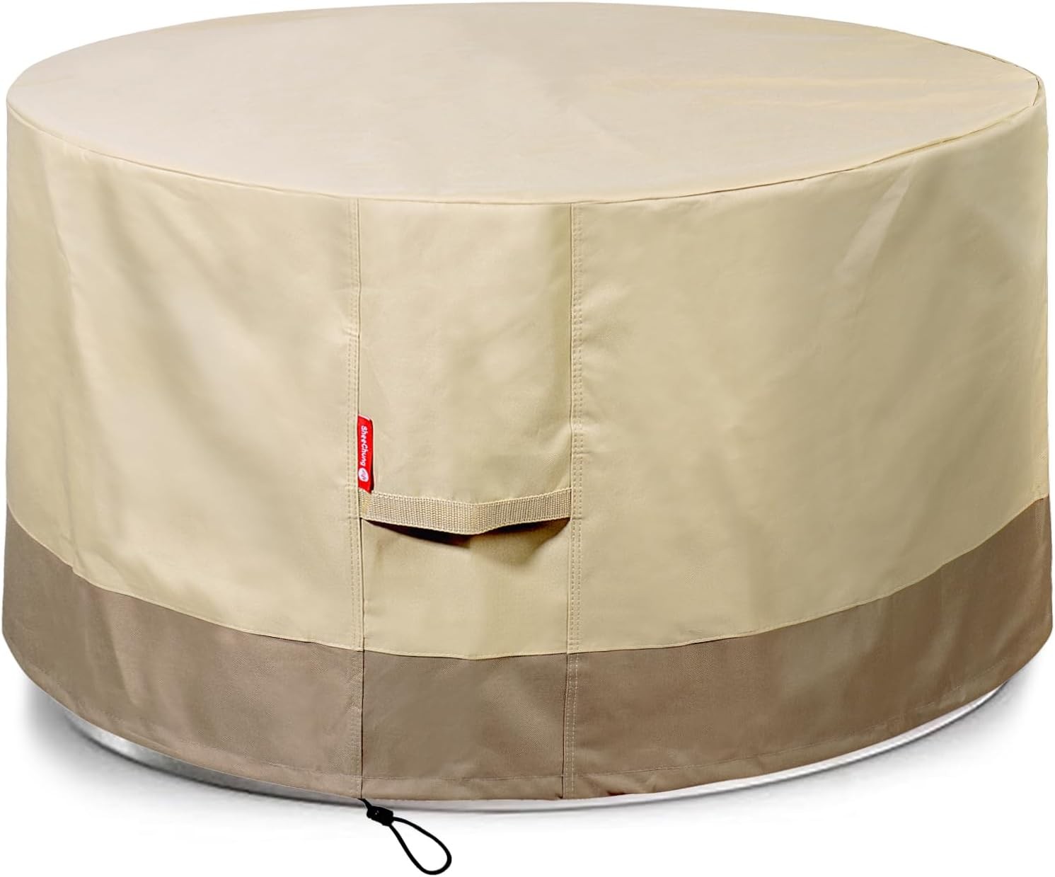 Fire Pit Cover Round 44" D x 24" H Waterproof 600D Heavy Duty Patio Gas Fire ... gallery