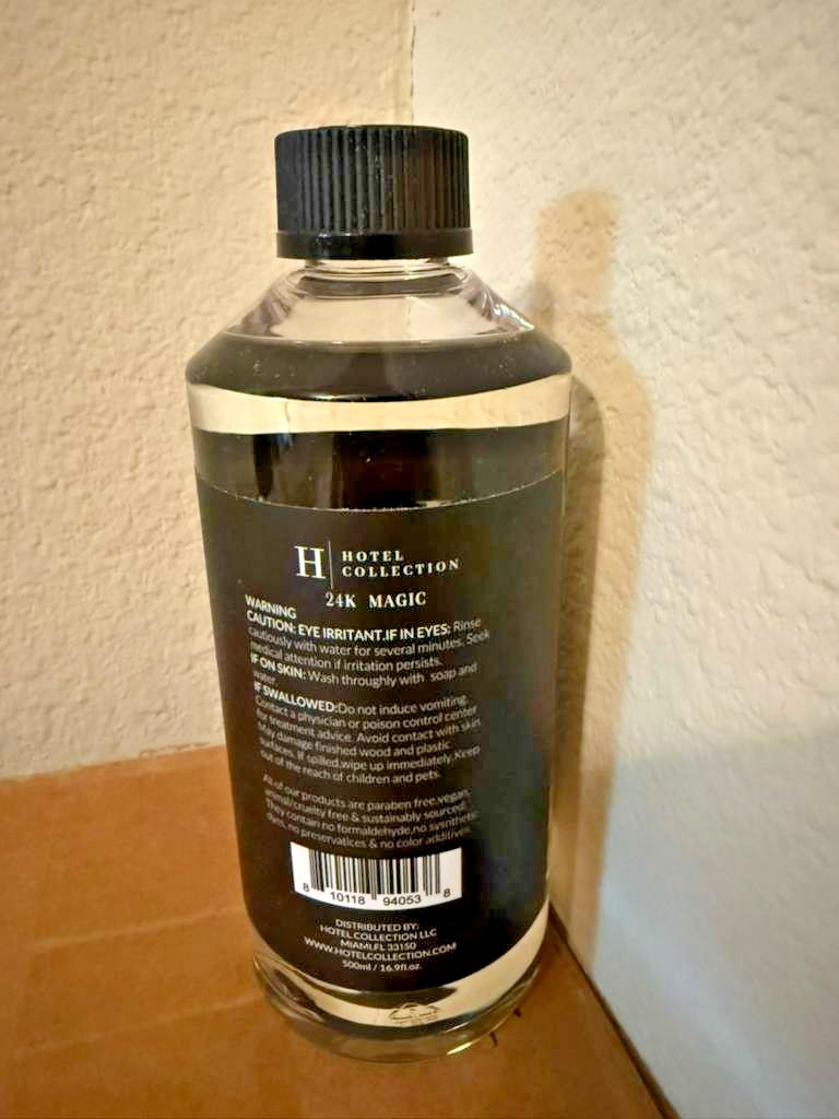 24k Magic 500ml Diffuser Oil Inspired By W Hotels, Hotel Collection, AROMA360 gallery
