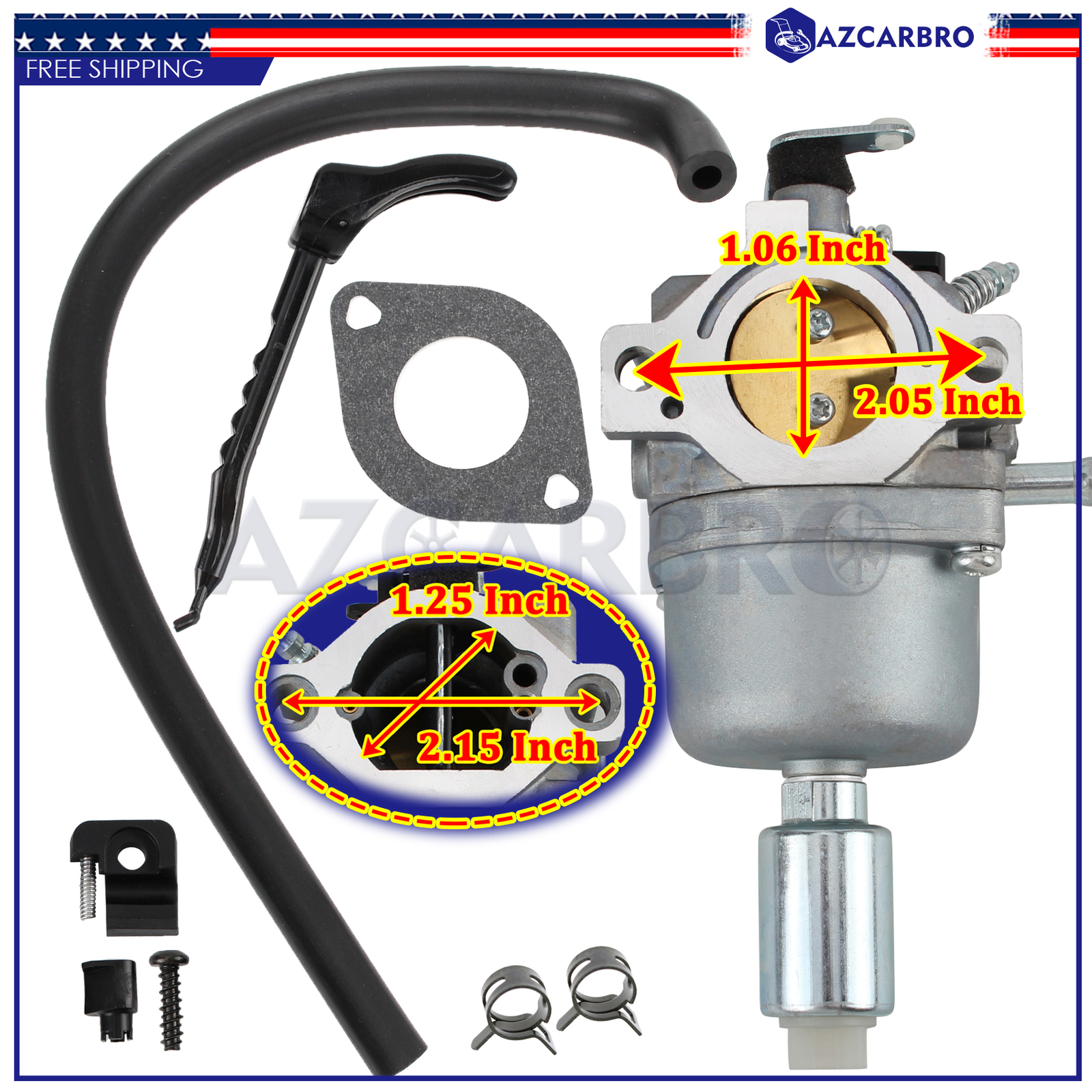 Carburetor for Nikki B&S Briggs Stratton Model 796178 G02712 5X05 gallery