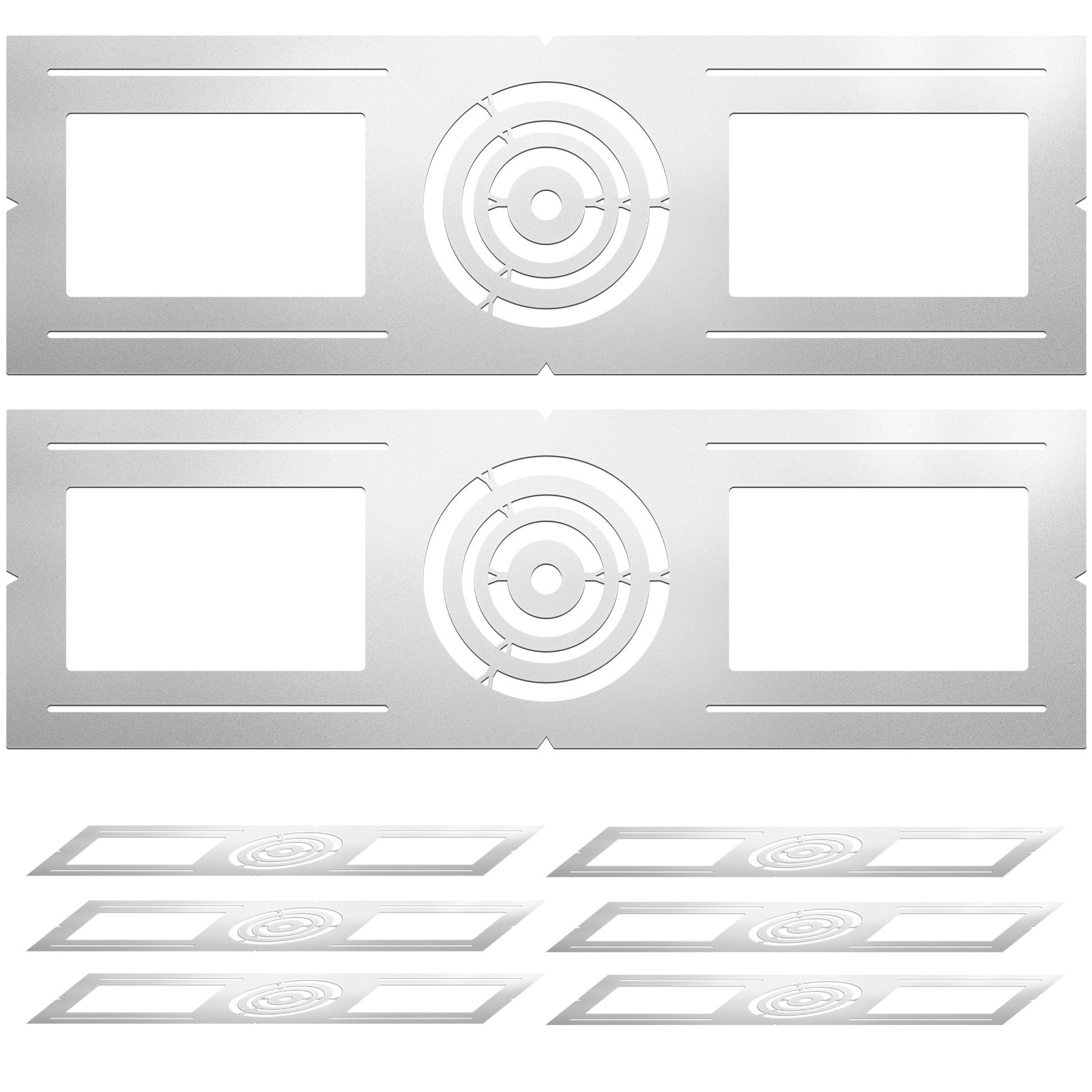 New Construction Mounting Plate for LED Downlights, Slim Recessed Lights, 6PC gallery