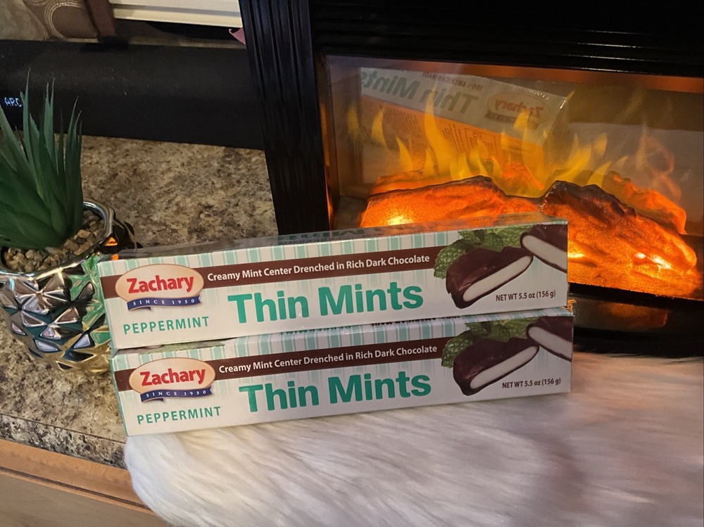 2-pack Thin Mints - Dark Chocolate Covered Peppermint Candy American Made Candy