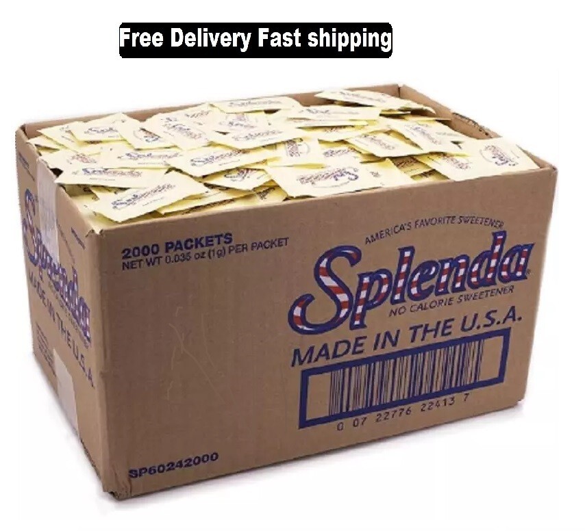 SPLENDA No Calorie Sweetener Single-Serve Packets 2000 Count gallery