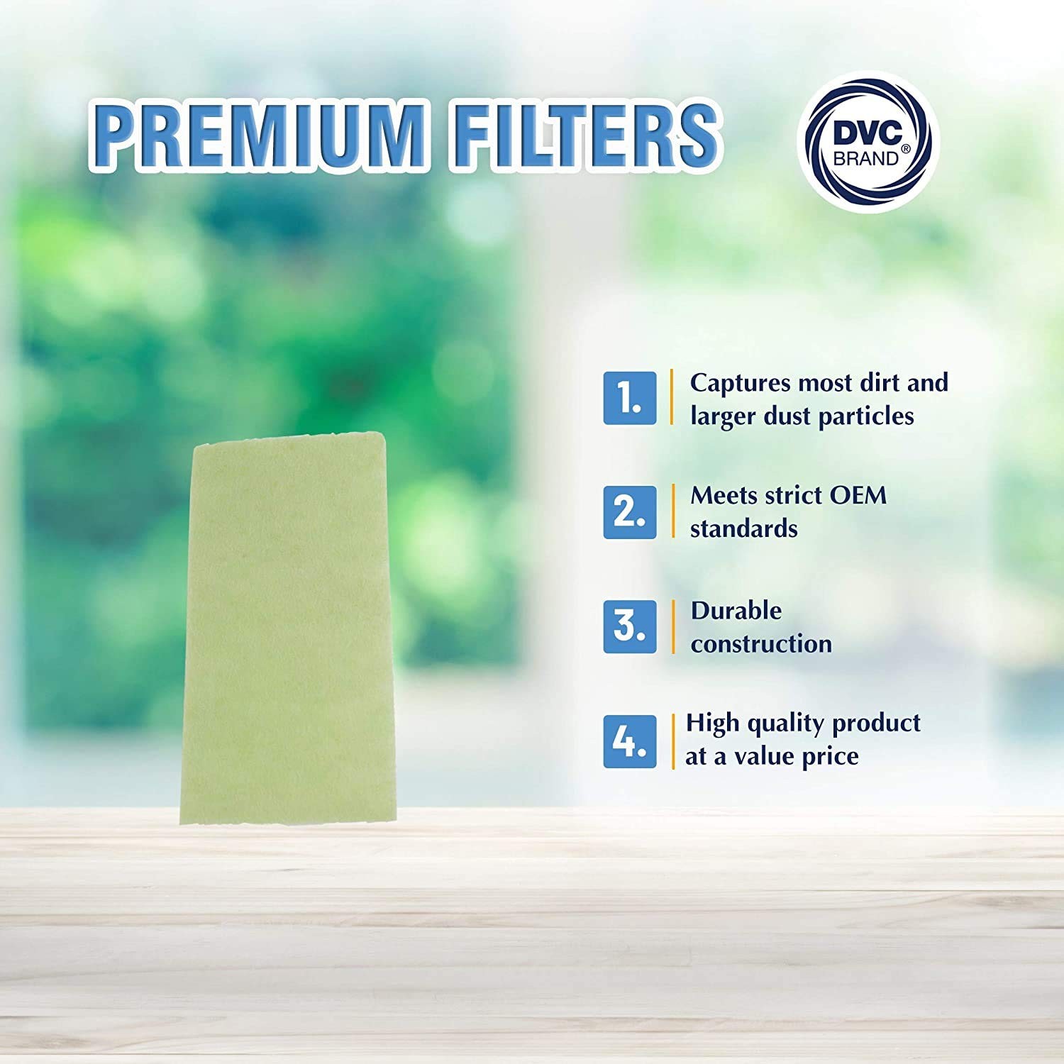 Replacement Final Vacuum Filter for Hoover 40110004 WindTunnel, PowerMAX, Bag... gallery