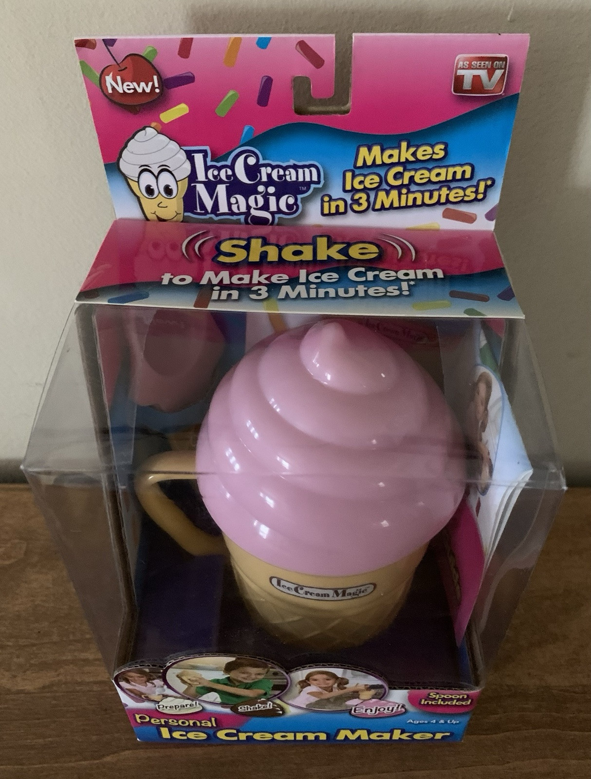 Ice Cream Magic Personal Ice Cream Maker & Spoon Shake It to Make in 3 Minutes gallery