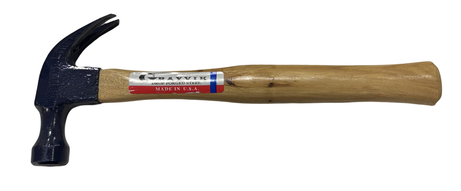 Grayvik 16oz Claw Hammer Smooth Face Wooden Handle USA Made gallery