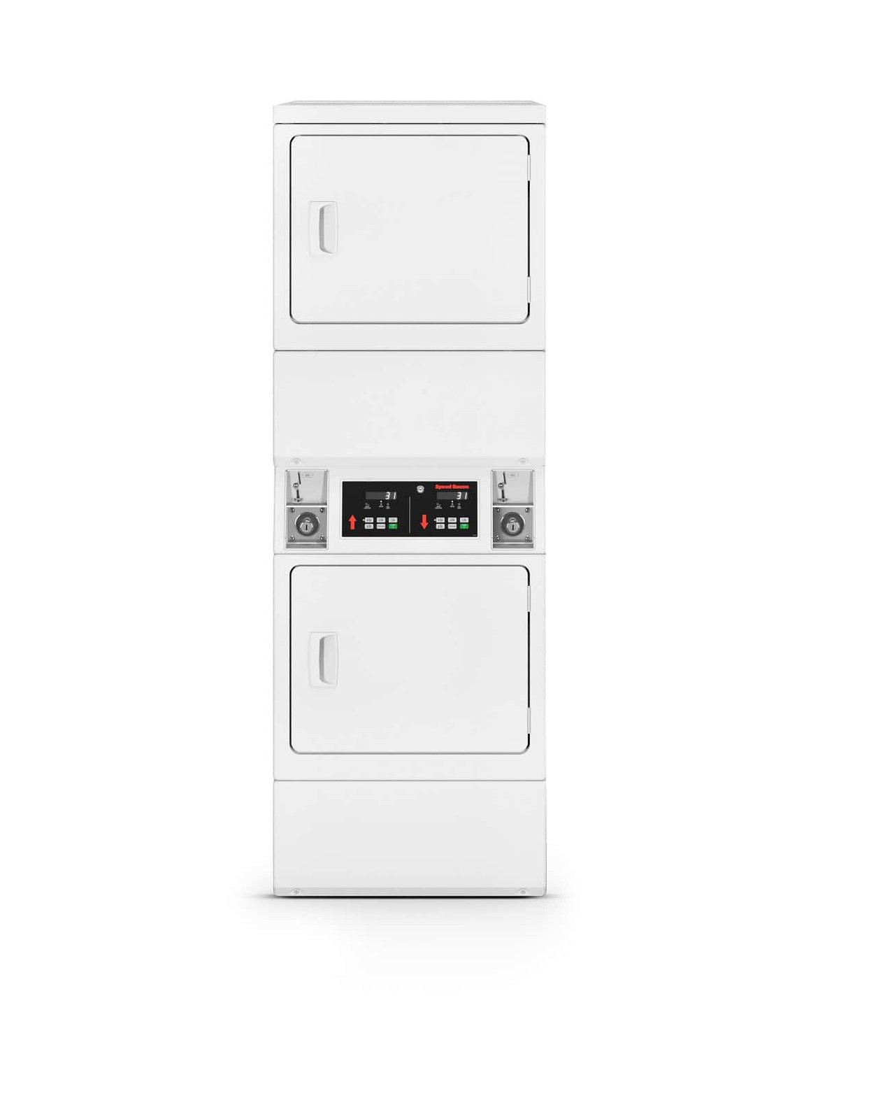 Speedqueen SSGNCAGS116TW01 27 Inch Commercial Stacked Dryer with 14 Cu. Ft. gallery