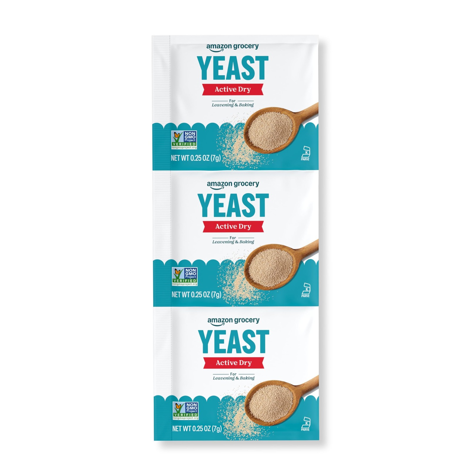 Amazon Grocery, Active Dry Yeast, 0.75 Oz, 3 Ct gallery
