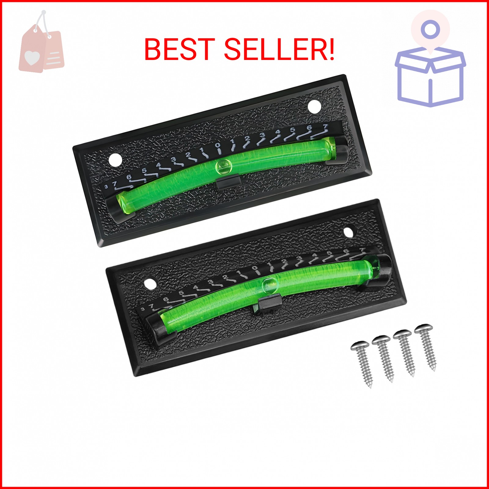Rv Bubble Level Camper Level Bubble 2 Pack For Trailer Leveling Bubble,High Visi gallery