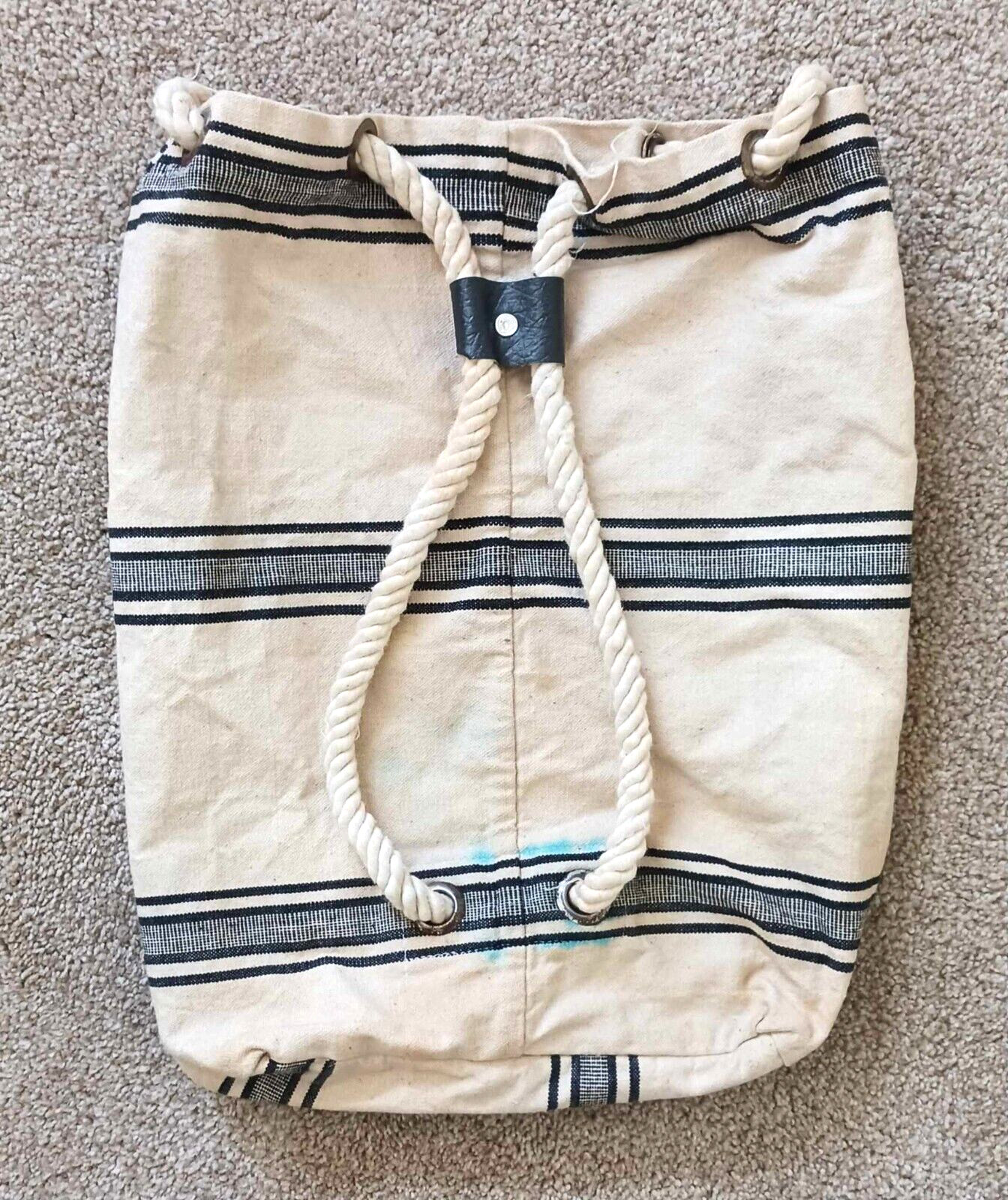 Canvas Beach Bag