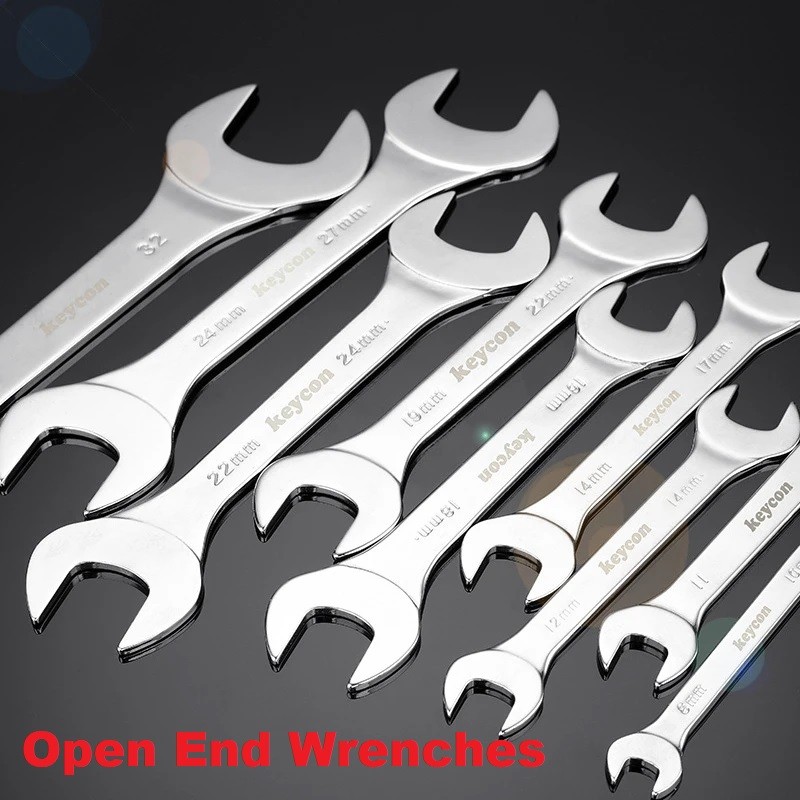 Super Thin Double Open End Wrench Metric High Carbon Steel Spanner 3mm Thickness gallery