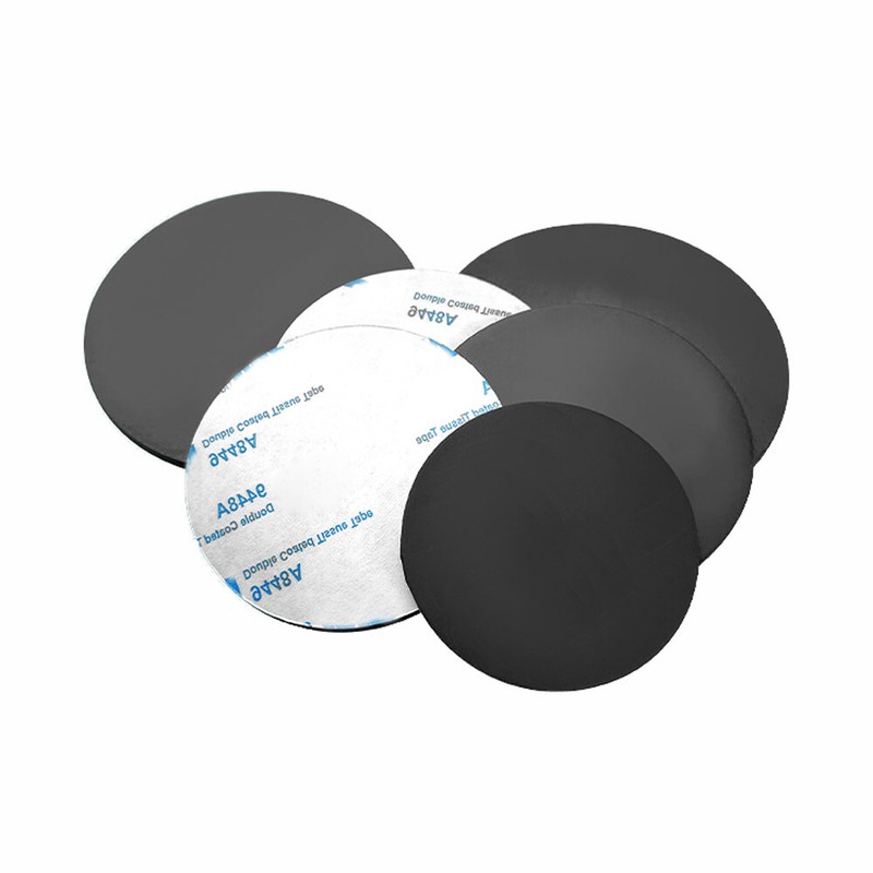 Solid Round Self Adhesive Rubber Pad Disc Sheet Gaskets Dia 10-100mm Thick 1-5mm gallery