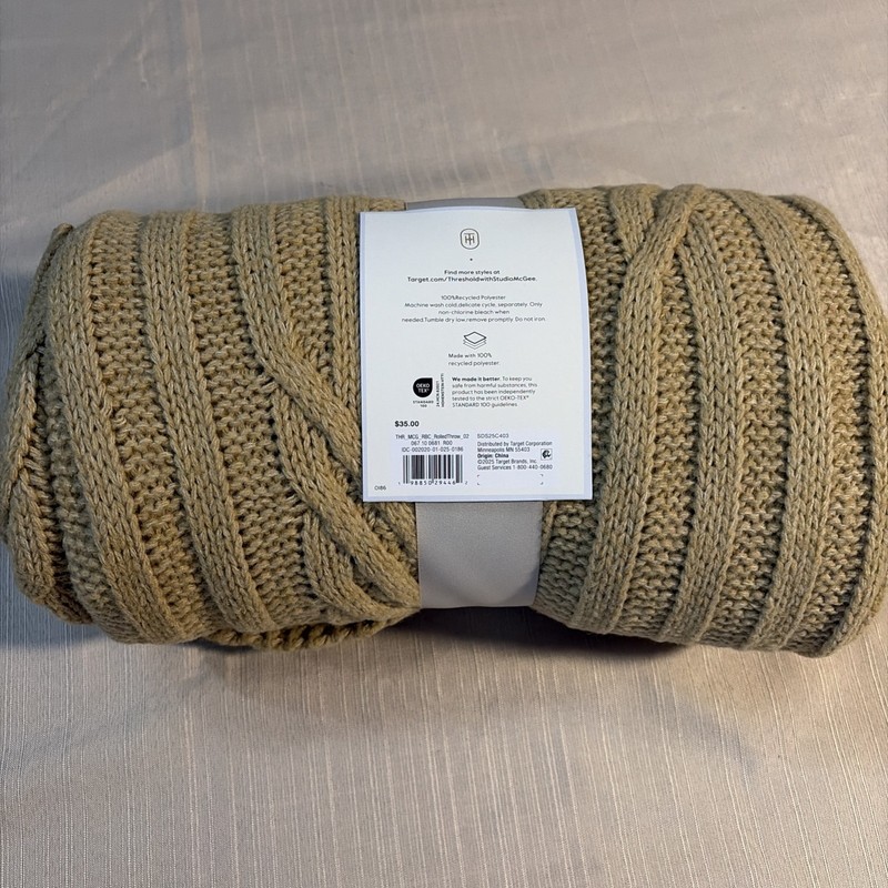 Threshold™ Throw Blanket Designed with Studio McGee – Textured Knit Throw gallery