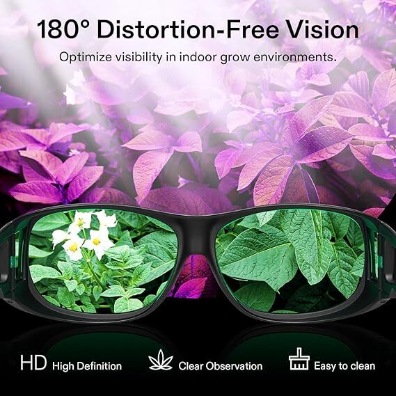 2Packs Indoor Hydroponics LED Grow Light Room Tent Glasses Goggles US gallery