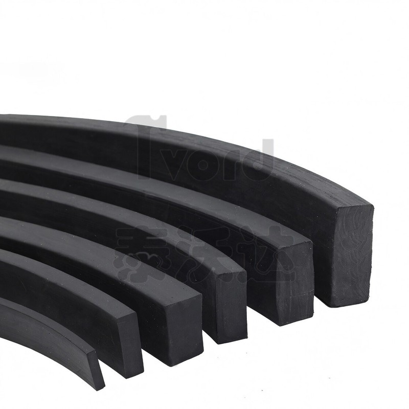 Solid Nitrile NBR Rubber Strip - Width 3mm to 70mm Thicknesses 3mm 4mm~30mm gallery