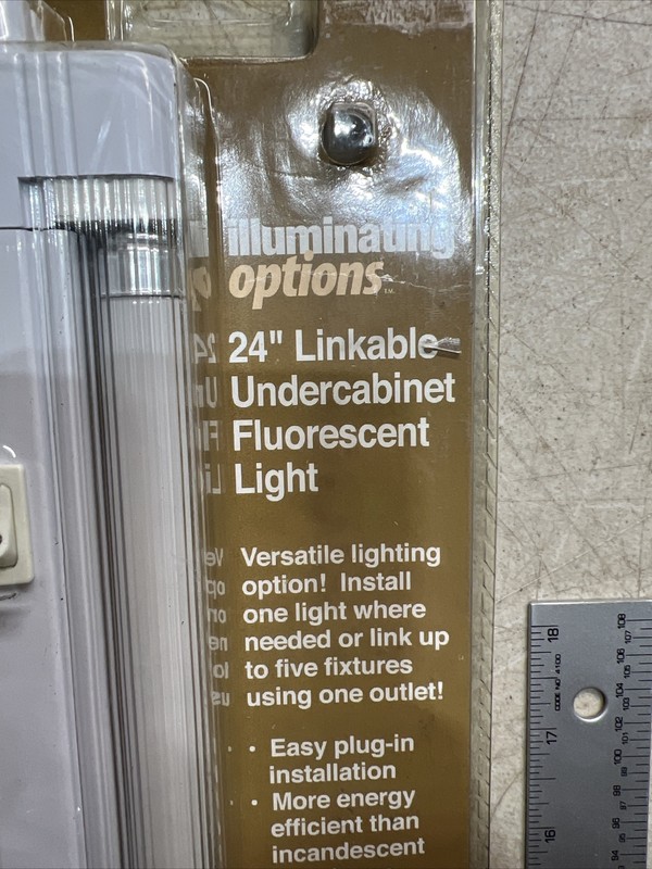 Intertek 24" Linkable Undercabinet Flourescent Light 3080264 gallery