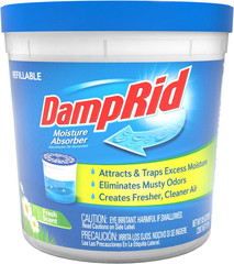 DampRid Fresh Scent Refillable Moisture Absorber – 10.5oz cup – Traps Moisture f