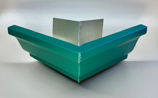 Gutter Box Miter 5" OUTSIDE Corner 90 ° | 21 Color Choices | 5K Gutter | K Style gallery