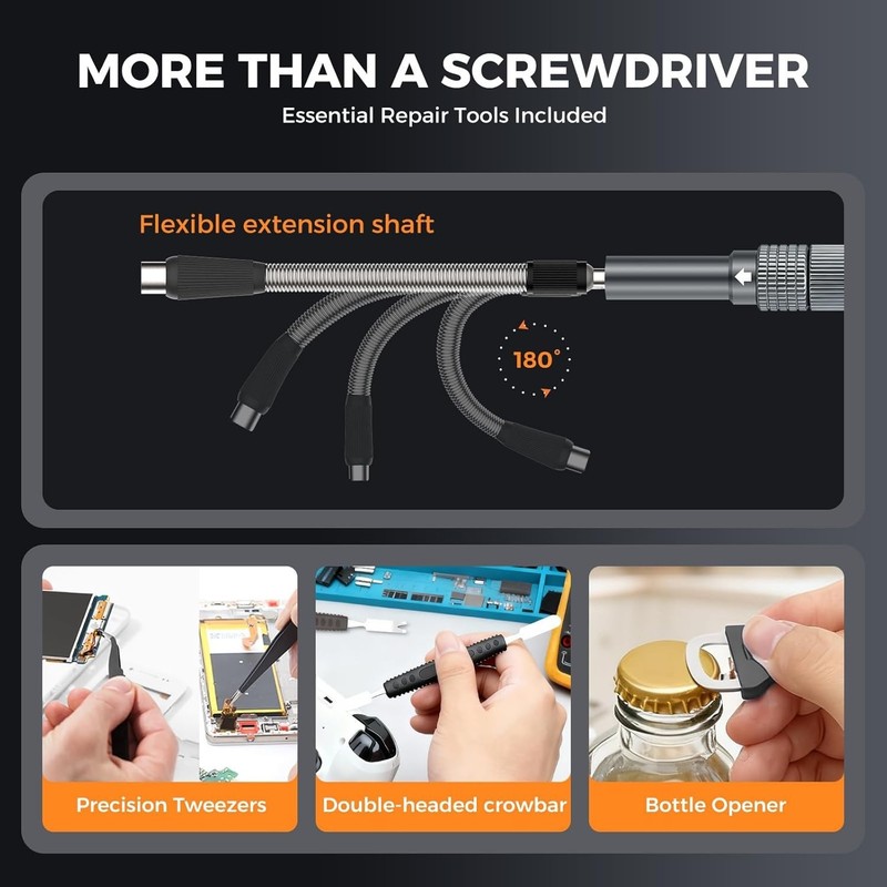 83 in 1 Electronics Precision Screwdriver Set, Professional Magnetic Repair T... gallery