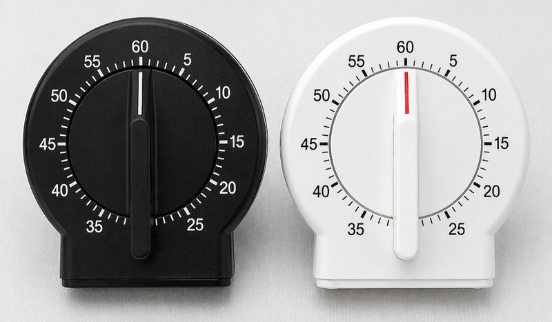 2 Pack Kitchen Timer 60 Min Loud Alarm Mechanical No Battery Easy Use gallery