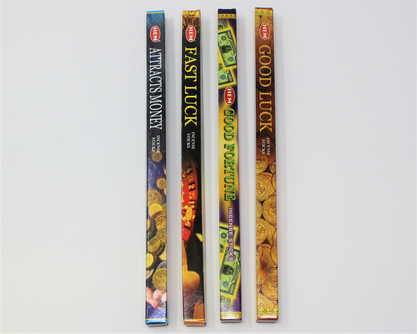 HEM 32 Incense Sticks Set Attracts Money / Fast Luck / Good Fortune / Good Luck gallery