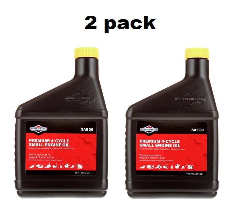 Briggs & Stratton 100005 SAE 30W 4-Cycle Engine Oil, 18 oz. Bottle ( Pack of 2) gallery