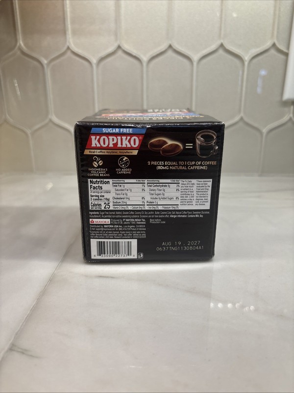 Coffee Candy - Highly Concentrated Coffee Candy, 12 pack box gallery
