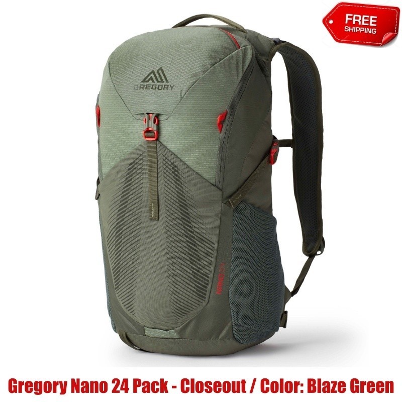 Gregory Nano 24 Pack - Closeout / Color: Blaze Green