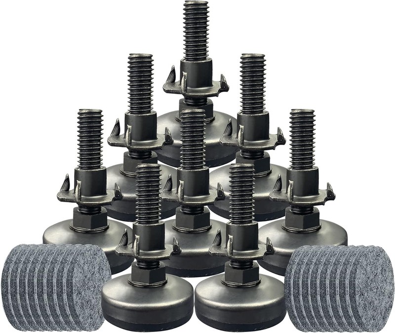 Professional Grade 1320 lbs Adjustable Leveling Feet for Modern Furniture Design gallery
