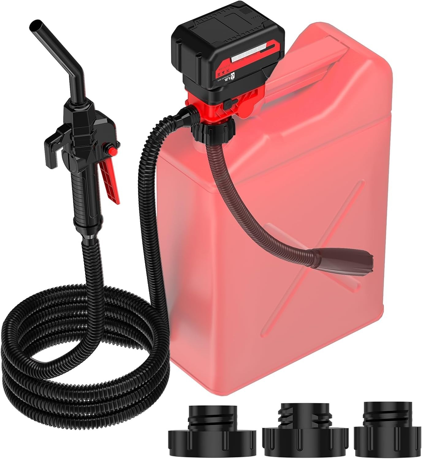 Fuel Transfer Pump for Milwaukee M18 Battery(Not Included) – Cordless 3.7 GPM gallery