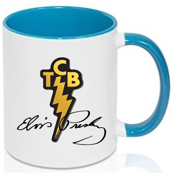 Elvis TCB Mug - Coffee Cup Mug 11 Oz. + Elvis Magnet gallery