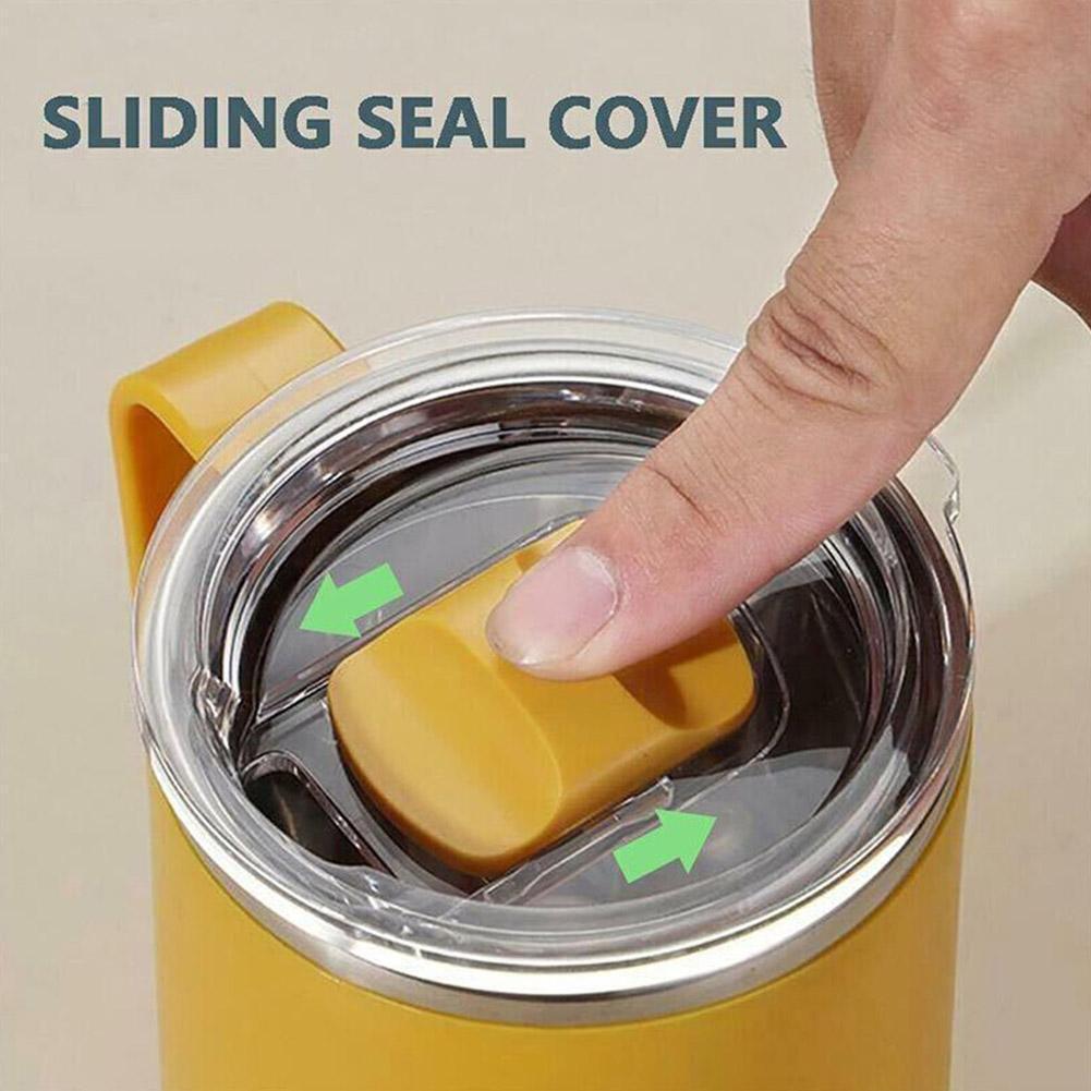 Coffee Mug Stainless Steel Double Wall Insulated Tumble Travel Mug Cup Lid 2023 gallery