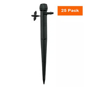 0-10 GPH Adjustable Dripper on Spike 180 Degree (25-Pack) gallery