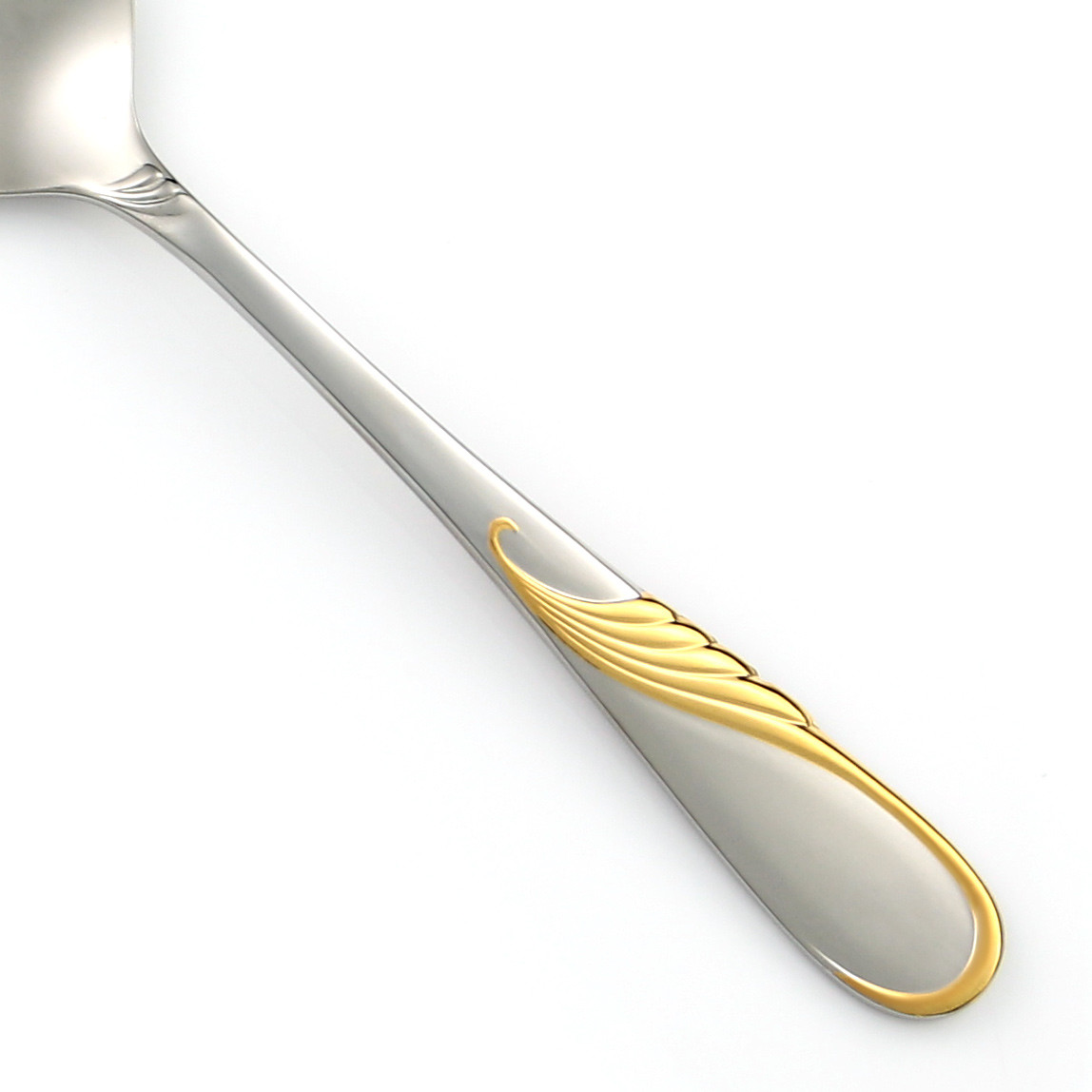 Yamazaki HILARY GOLD Accent Stainless Cragg Japan Silverware CHOICE FLatware gallery