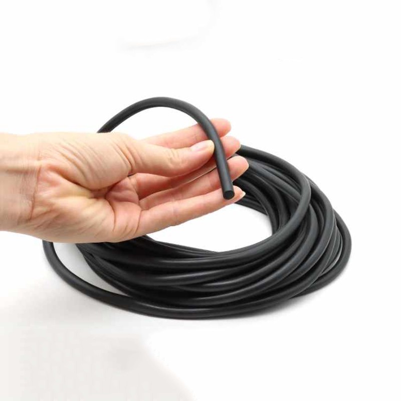 NBR Nitrile Rubber Sealing Strip Solid Round Rod Bar O-Ring Seal Cord Ø 2mm-40mm gallery