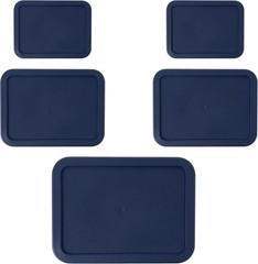 Replacement Rectangular Lids for Pyrex Glass Food Storage Containers 3 6 11 CUP