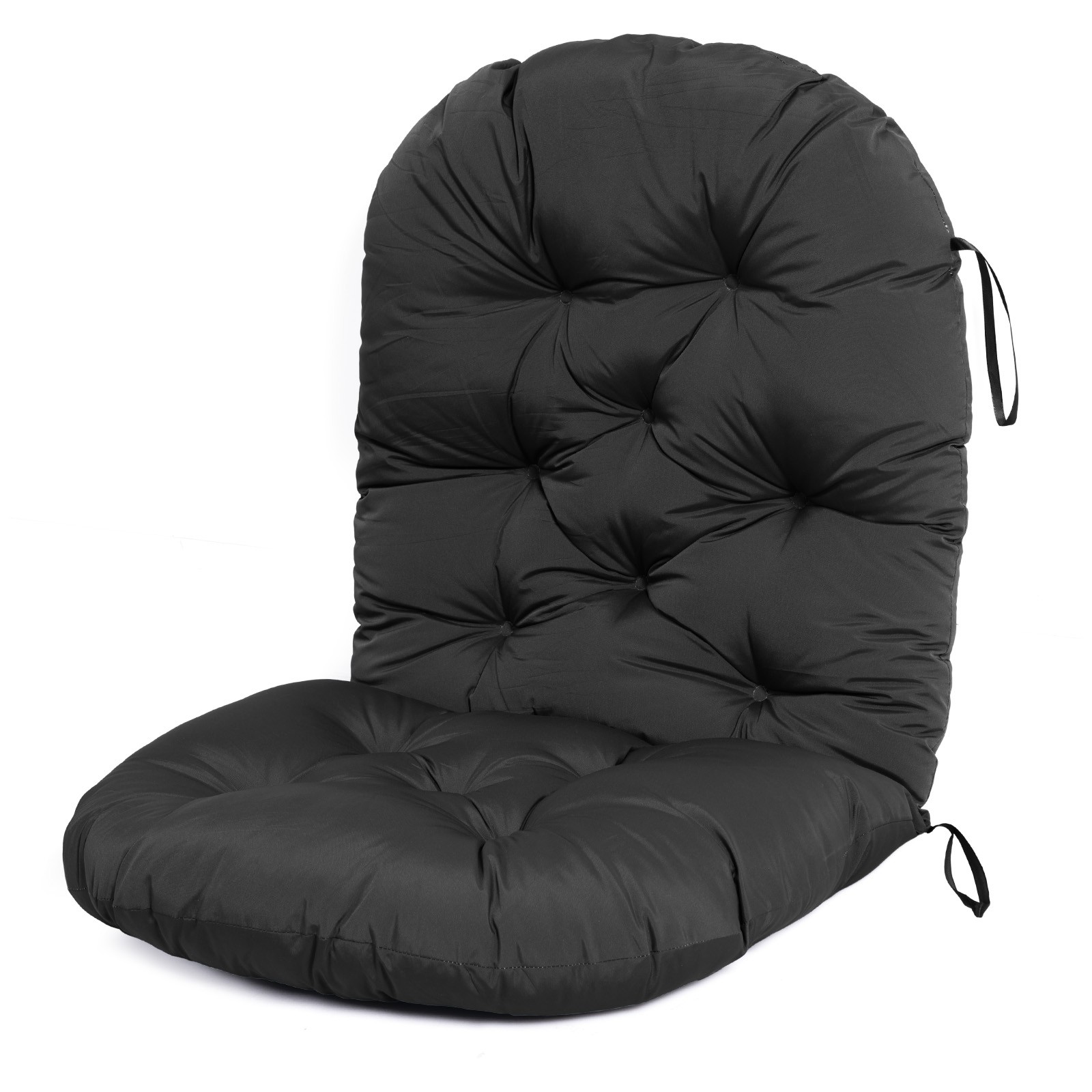 Swivel Rocker Chair Cushion Replacement Pad Overstuffed Seat & Back Pad 48"x24" gallery
