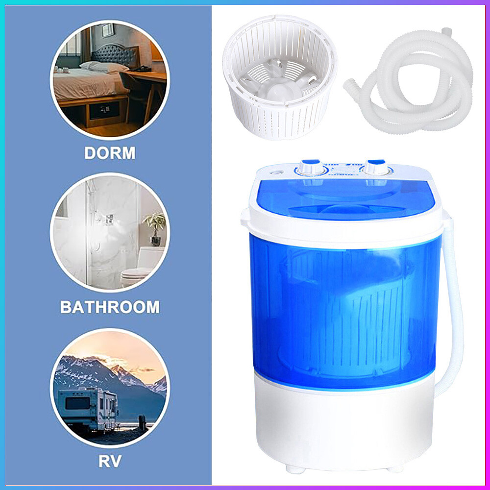 Portable Mini Laundry Washer 9lbs Compact Washing Machine Idea for Dorm Room RVs gallery